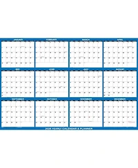 Gnuadz Swiftglimpse 2026 Wall Calendar Erasable Wet Dry Erase Laminated Annual Planner