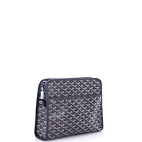 Pre-Owned Goyard Gm Jouvence Toiletry Pouch Coated Canvas