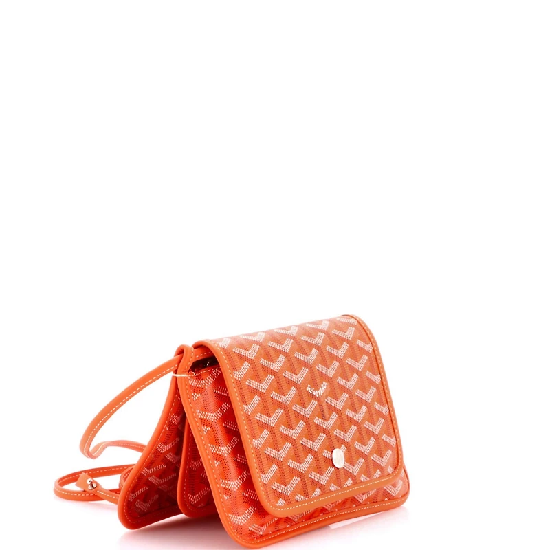 Pre-Owned Goyard Plumet Clutch Wallet Coated Canvas
