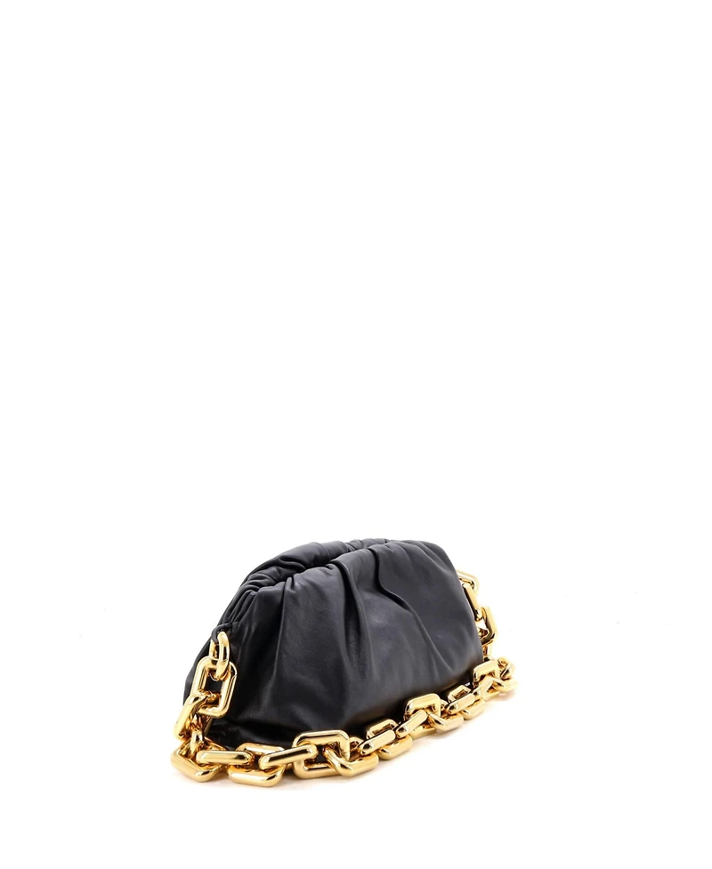 Pre-Owned Bottega Veneta The Chain Pouch Leather