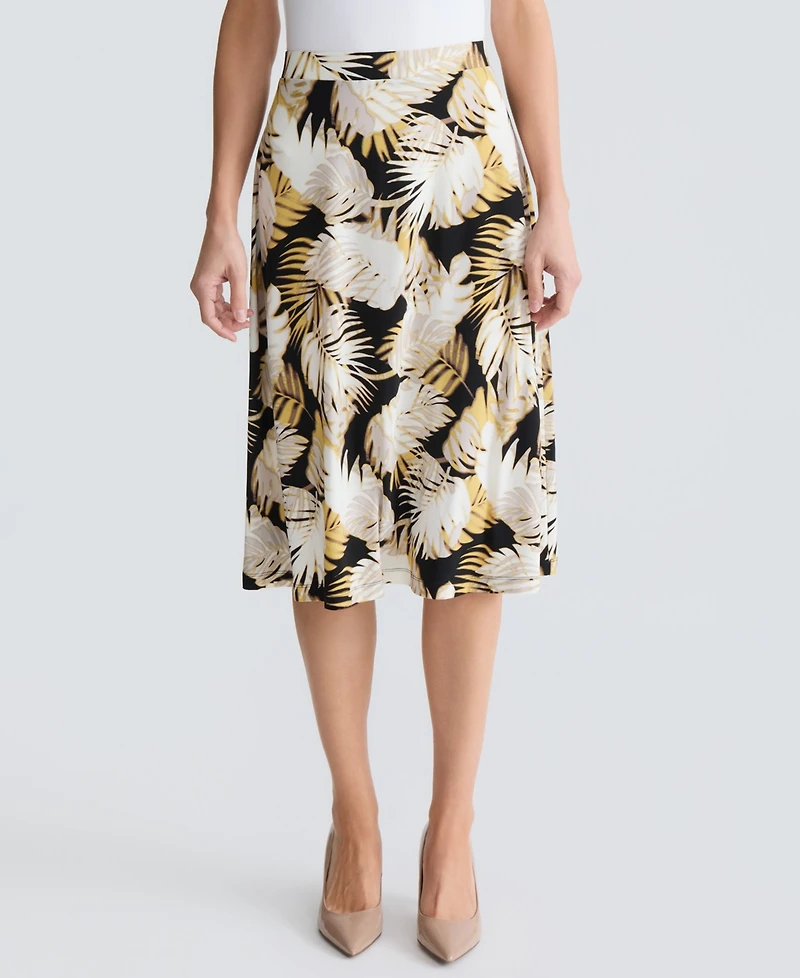 Kasper Women's A-Line Midi Skirt