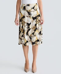 Kasper Women's A-Line Midi Skirt