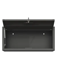 Viyet 30" Heavy-Duty Wall Mounted Metal Cabinet - Lockable Garage Storage