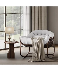 Xo Outdoor Papasan Rocking Chair