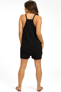 Pinkblush Maternity Olive Basic V-Neck Romper