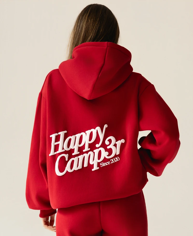 The Happy Camp3r Women's Puff Series Hooded Pull-On Sweatshirt