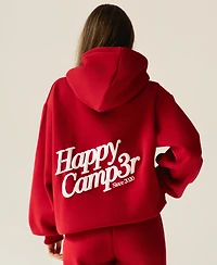 The Happy Camp3r Women's Puff Series Hooded Pull-On Sweatshirt
