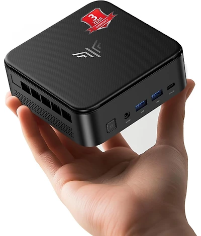 Kamrui E3B Mini Gaming Pc, Amd Ryzen 5 7430U 32GB Ram 512GB Ssd, Triple Display, WiFi6/BT5.2 Triple Display for Office Home