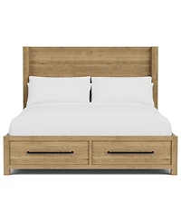 Davie 3-Pc. King Storage Bedroom Set (Panel Bed