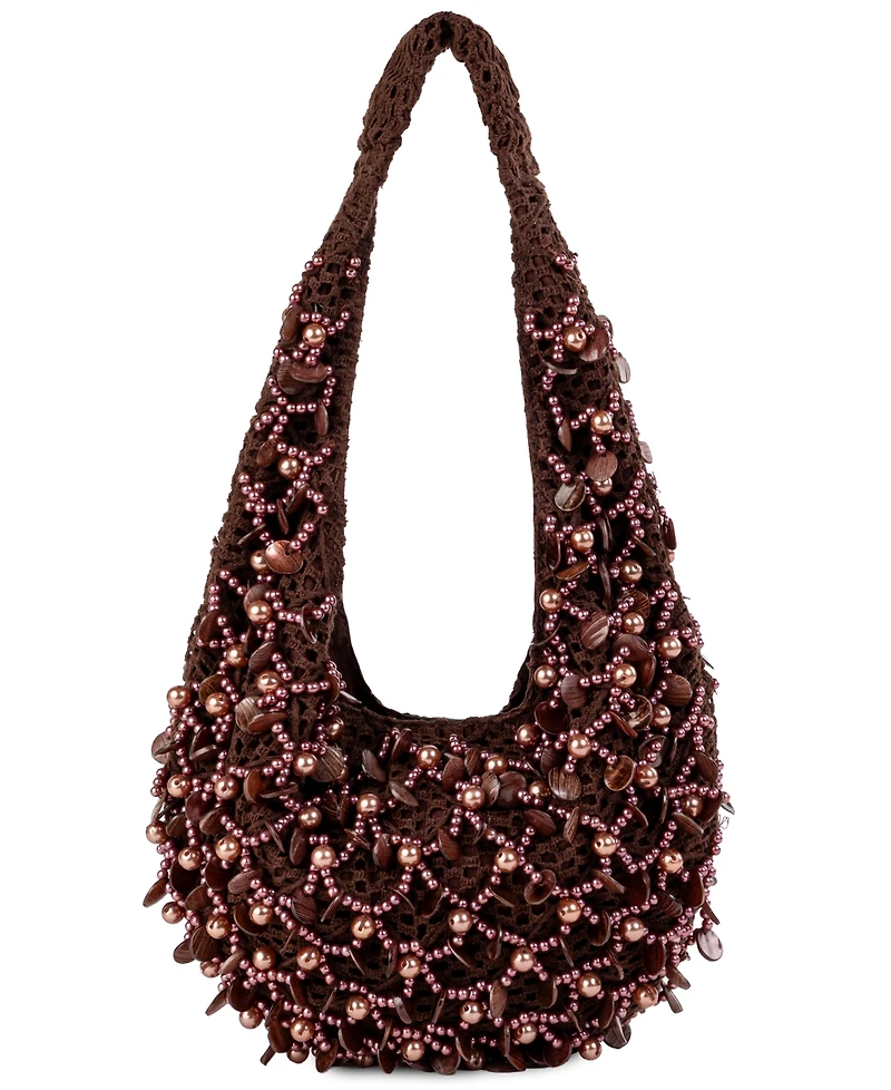 Sam Edelman Ariel Knit Medium Hobo Handbag