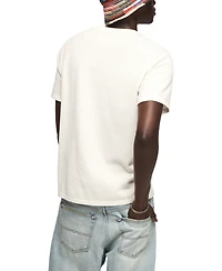 Lucky Brand Men's Rib Knit Crewneck T-Shirt