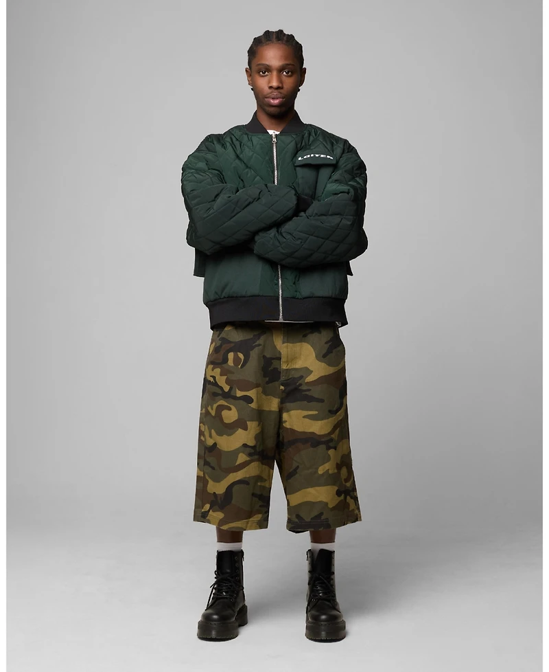 Loiter Men's Cyber Reversible Bomber Jacket