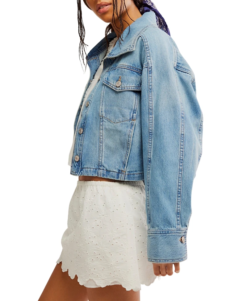 Free People Women's Cotton Side To Jacket