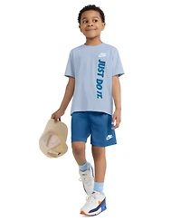 Nike Little Boys Just Do It T-shirt and Shorts, 2 Piece Set