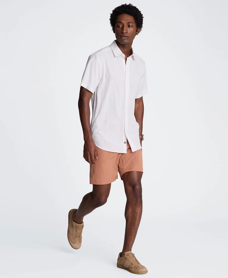 Kenneth Cole Men's Short-Sleeve Classic-Fit Shirt