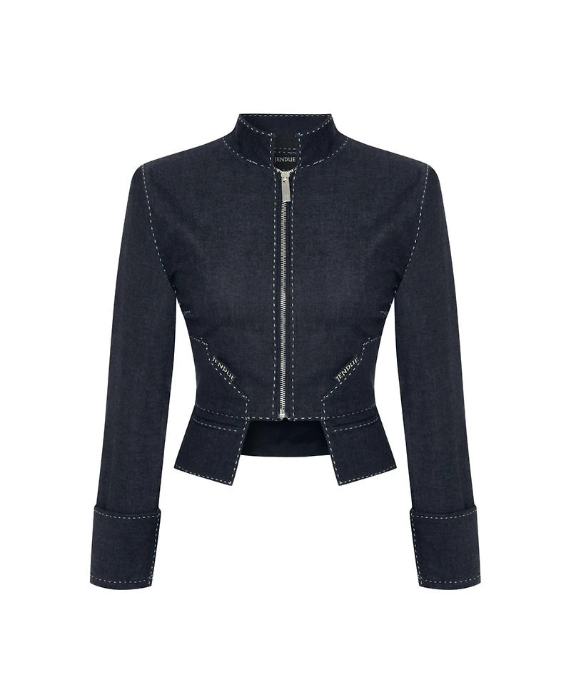 Jendue Women's Noble Denim Jacket