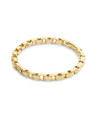 Coach Gold Signature C Link Bangle Bracelet