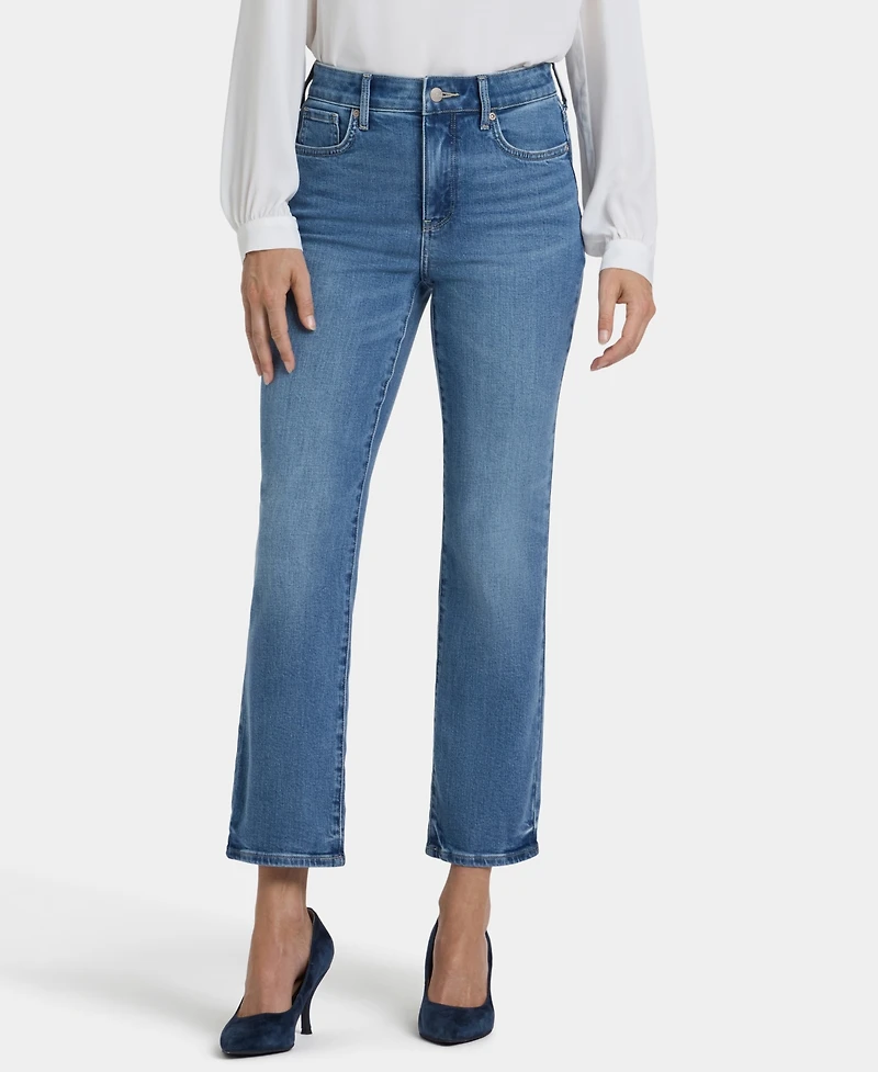 Nydj Women's High-Rise Marilyn Straight Ankle Jeans