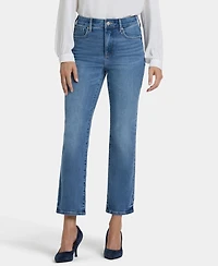 Nydj Women's High-Rise Marilyn Straight Ankle Jeans