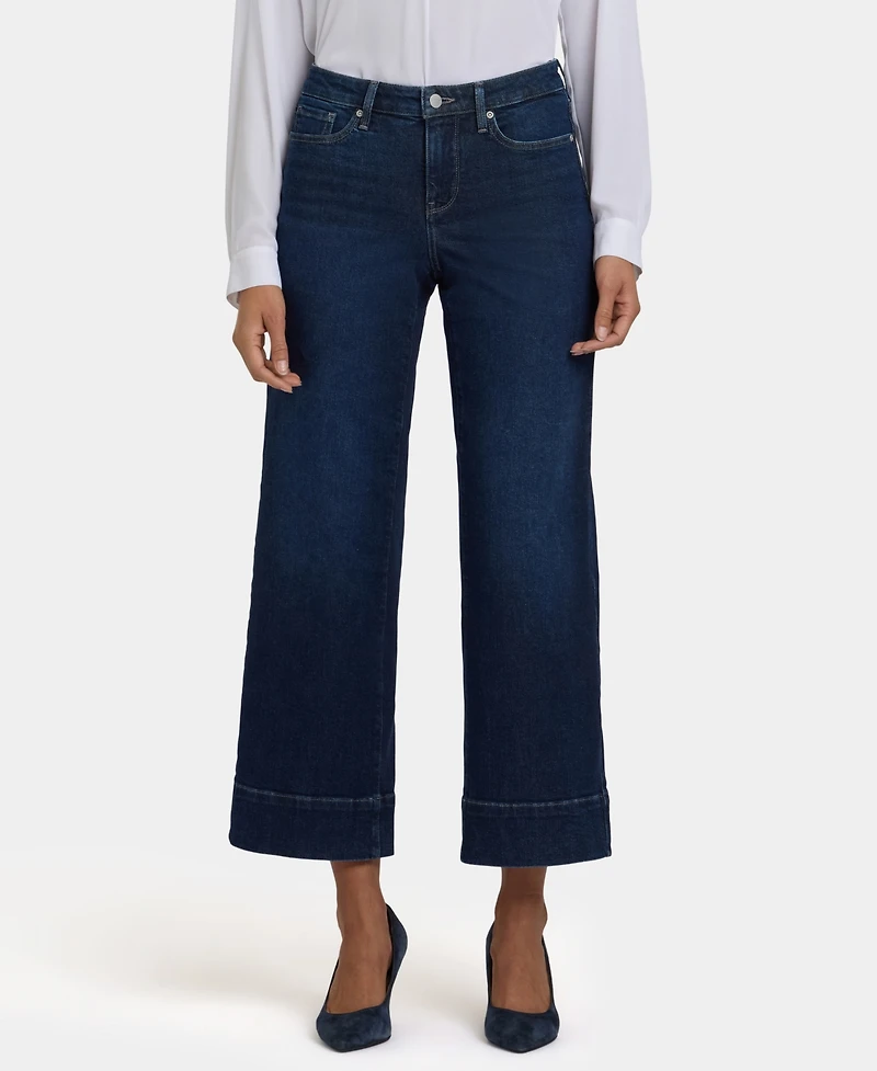 Nydj Women's Teresa Wide-Leg Ankle Jeans