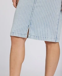 Nydj Women's High-Rise Denim Skirt