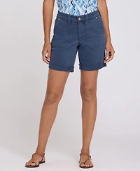 Nydj Women's Diana Relaxed Denim High-Rise Shorts
