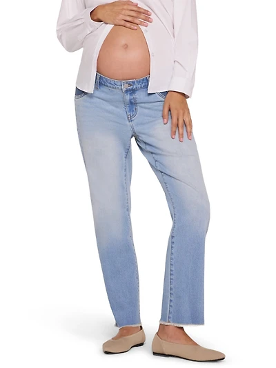 Motherhood Maternity Under the Belly Slim Straight Leg Jeans
