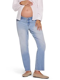 Motherhood Maternity Under the Belly Slim Straight Leg Jeans