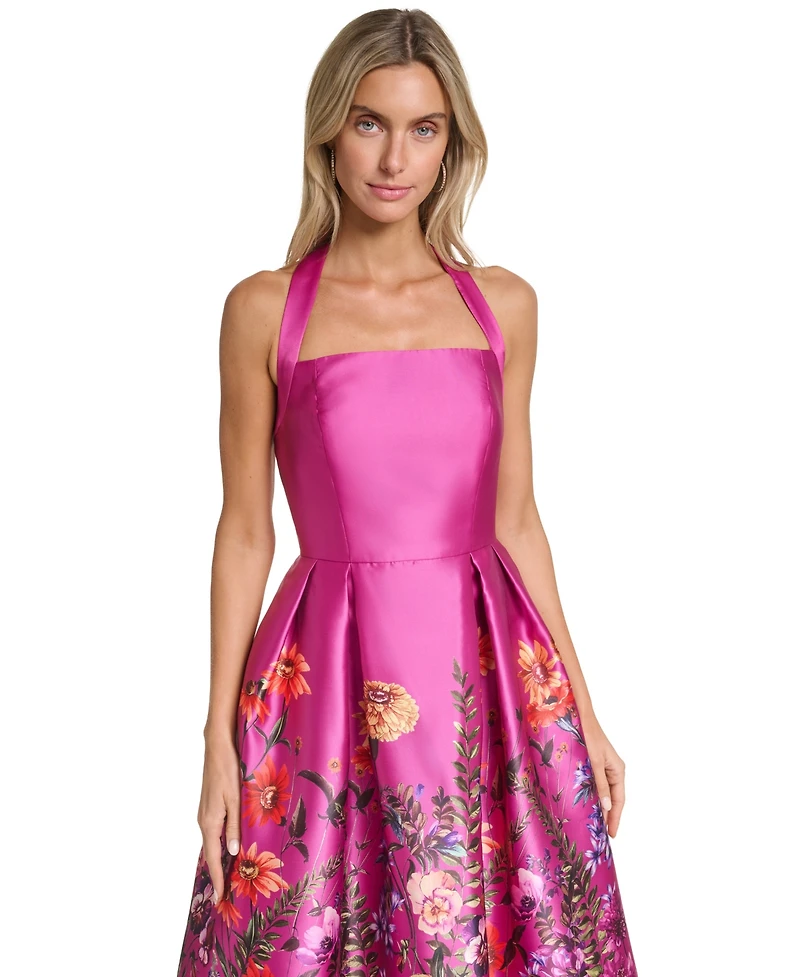 Eliza J Women's Halter midi Dress