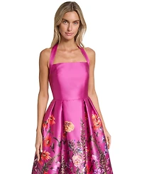 Eliza J Women's Halter midi Dress