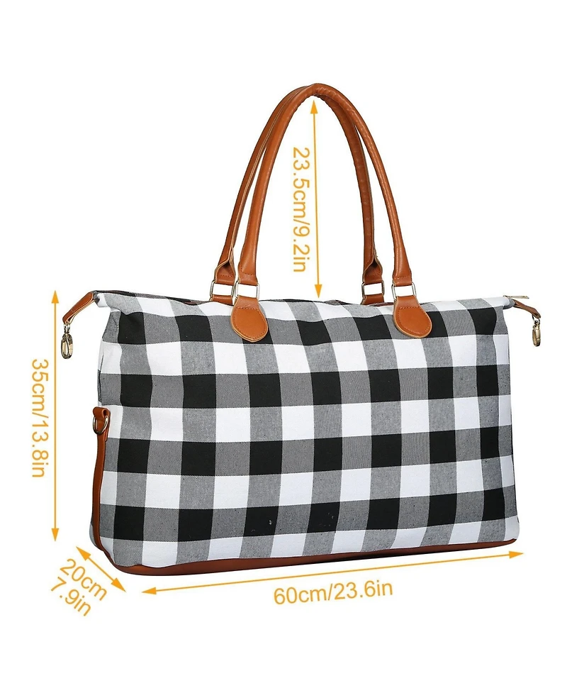 Urtala Women Duffle Bag Travel Luggage Weekend Overnight Tote Shoulder Handle Bag
