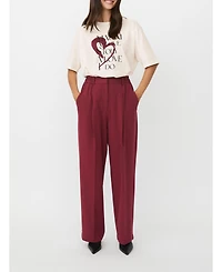 Masai Copenhagen Women's Mapryscian High Waisted Wide Leg Pants