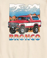 Airwaves Men's Ford Bronco Mountain View Short-Sleeve Graphic T-Shirt