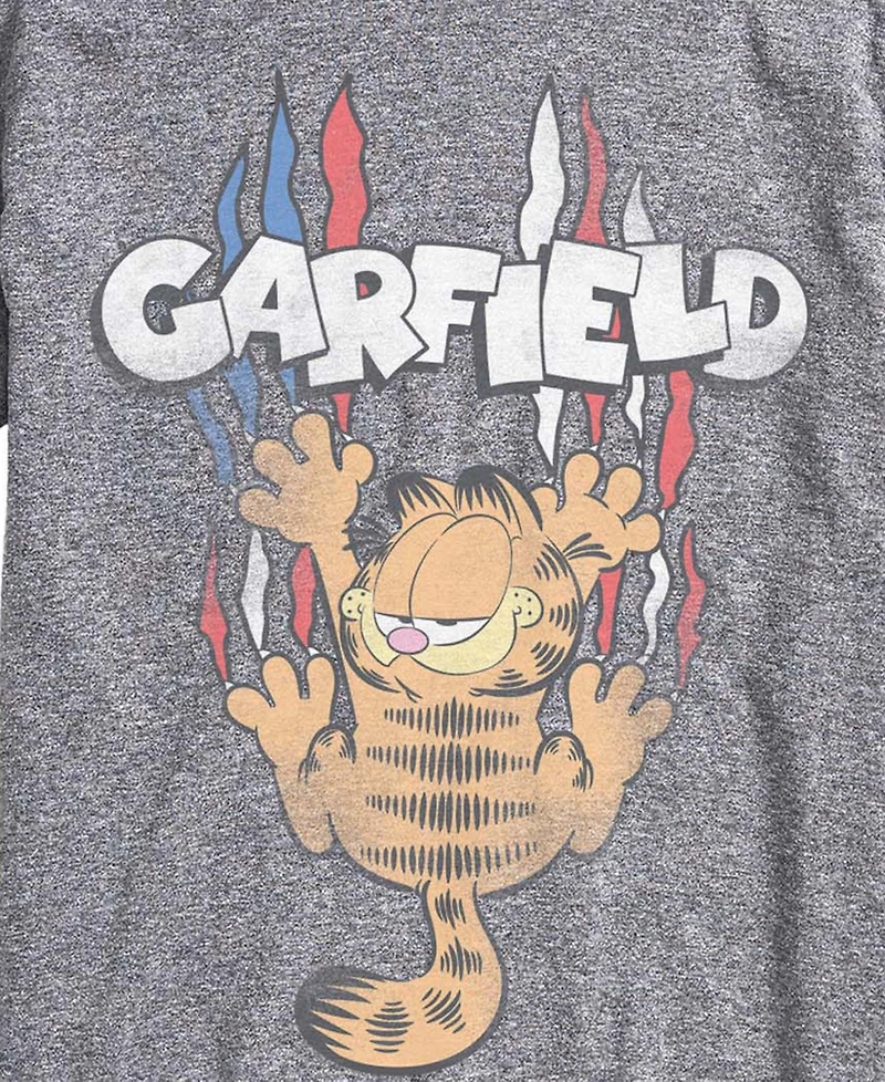 Airwaves Men's Garfield Americana Tonal Washed Short-Sleeve Graphic T-Shirt