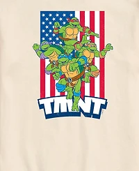 Airwaves Men's Teenage Mutant Ninja Turtles Flag Short-Sleeve Graphic T-Shirt