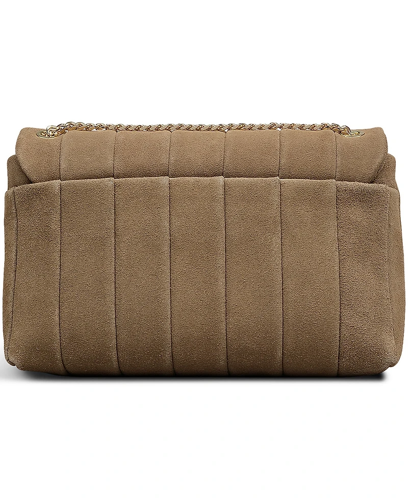 Radley London Burton Way Quilt Suede Small Crossbody Handbag