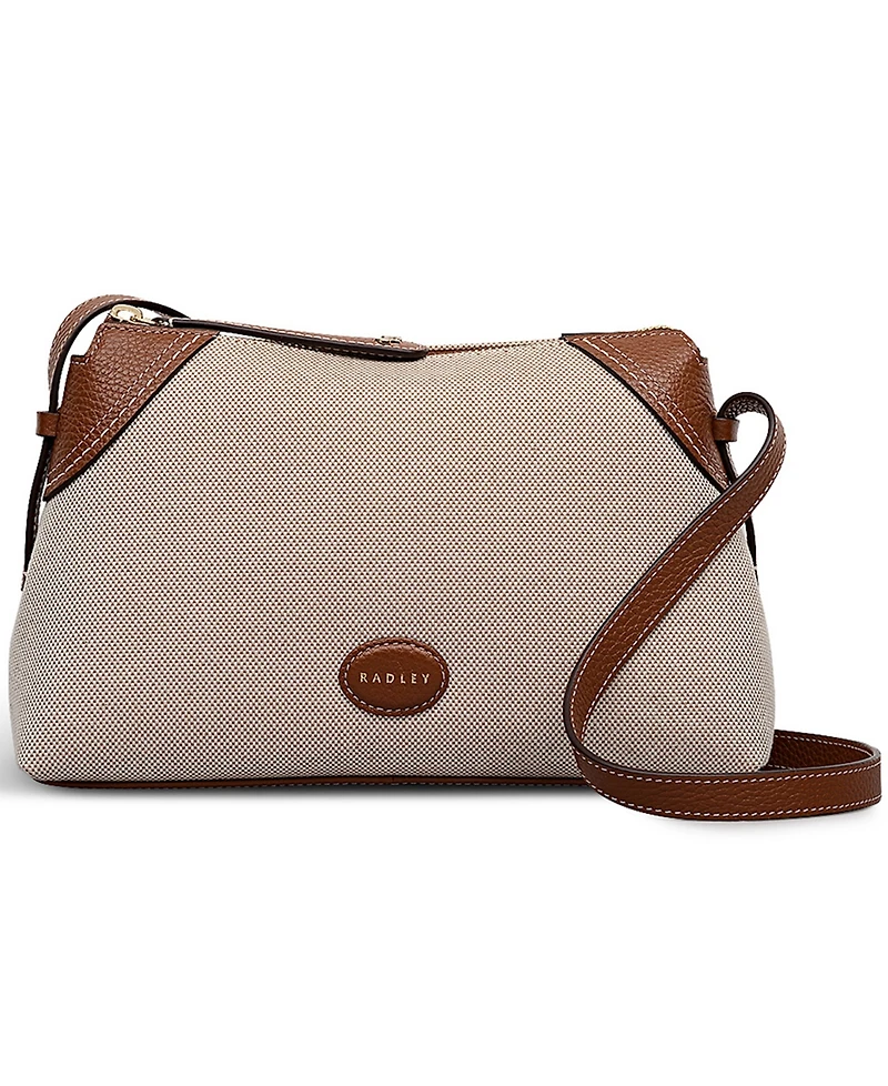 Radley London Crawford Mews Canvas Small Crossbody Handbag