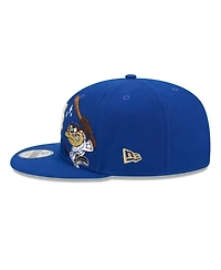 New Era Men's Royal New York Mets Looney Tunes Tasmanian Devil 9FIFTY Snapback Hat