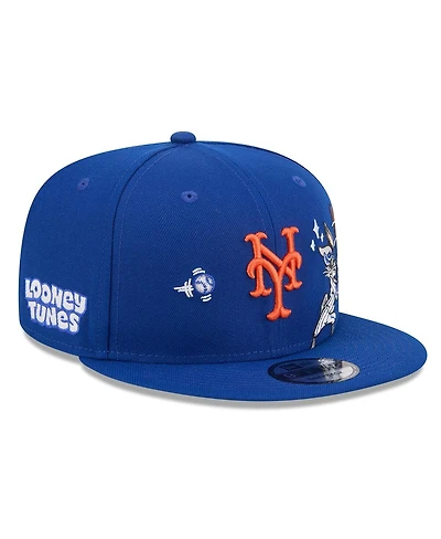 New Era Men's Royal New York Mets Looney Tunes Bugs Bunny 9FIFTY Snapback Hat