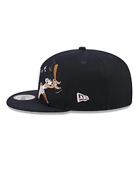 New Era Men's Navy Detroit Tigers Looney Tunes Lola Bunny 9FIFTY Snapback Hat