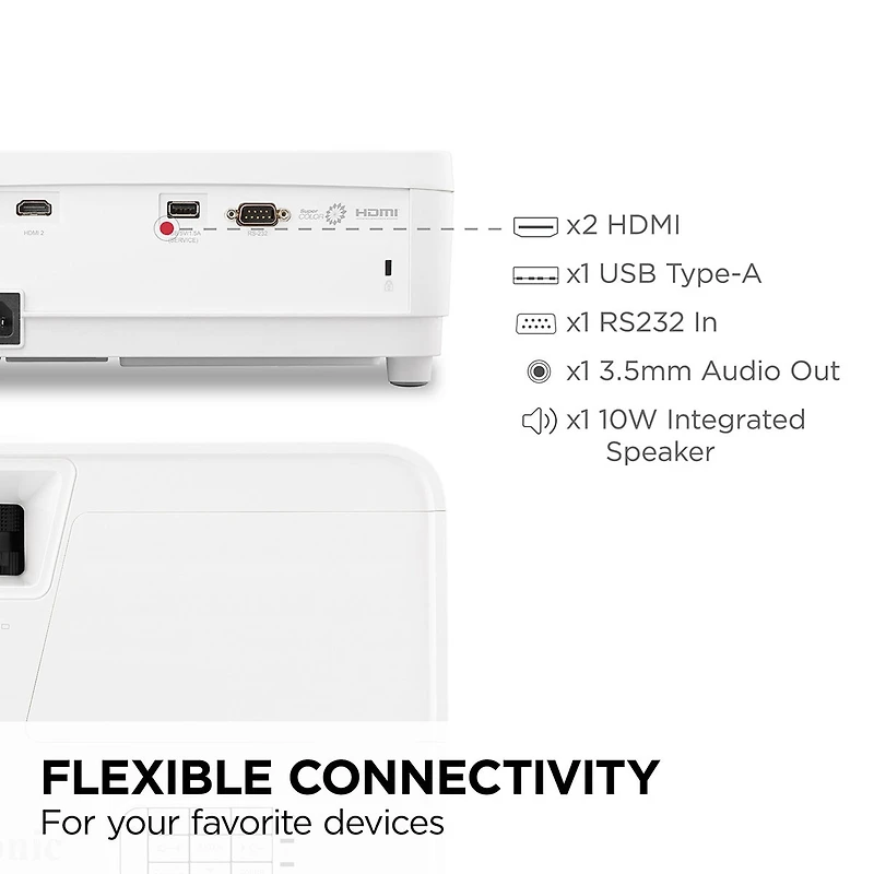 ViewSonic PX700HDH Full HD Home Theater Dlp Projector