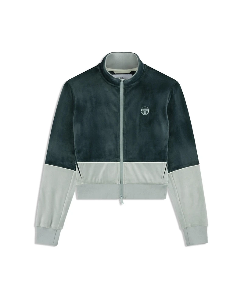 Sergio Tacchini Women's Lina Velour Track Jacket