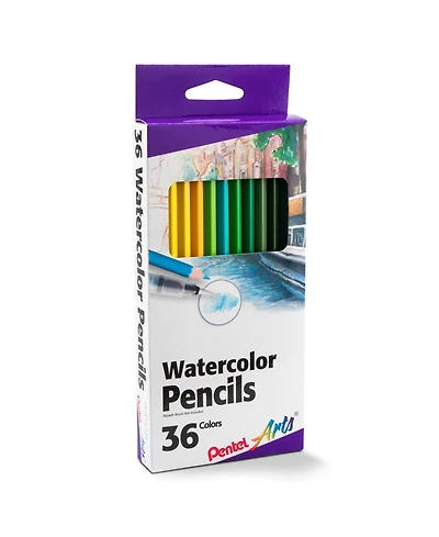 Pentel Arts Watercolor Pencil Set