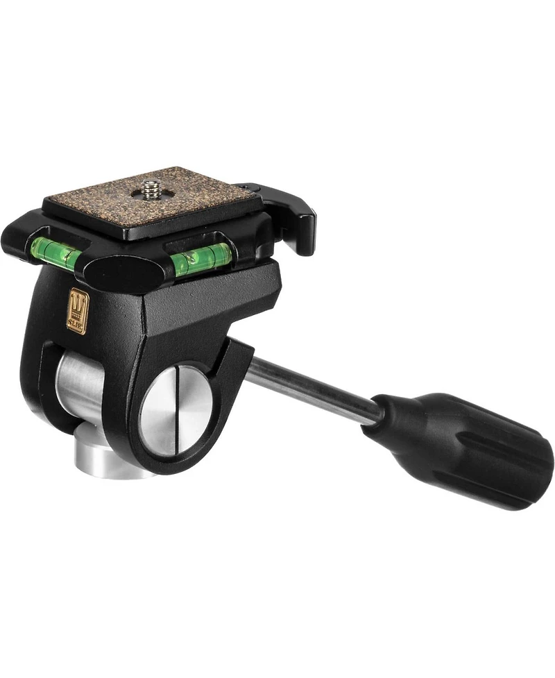 Slik Sh-707E E-z Multi-Action Pan Tripod Head with Quick Release, Holds 11 Lbs