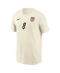 Nike Men's Weston McKennie Cream Usmnt Home Name & Number T-Shirt