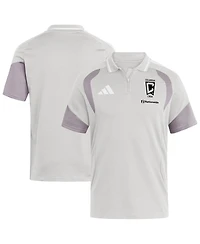 Adidas Men's Silver Columbus Crew 2026 Tiro Competition Polo Shirt