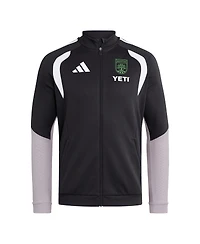 Adidas Men's Black Austin Fc 2026 Competition Training Full-Zip Jacket