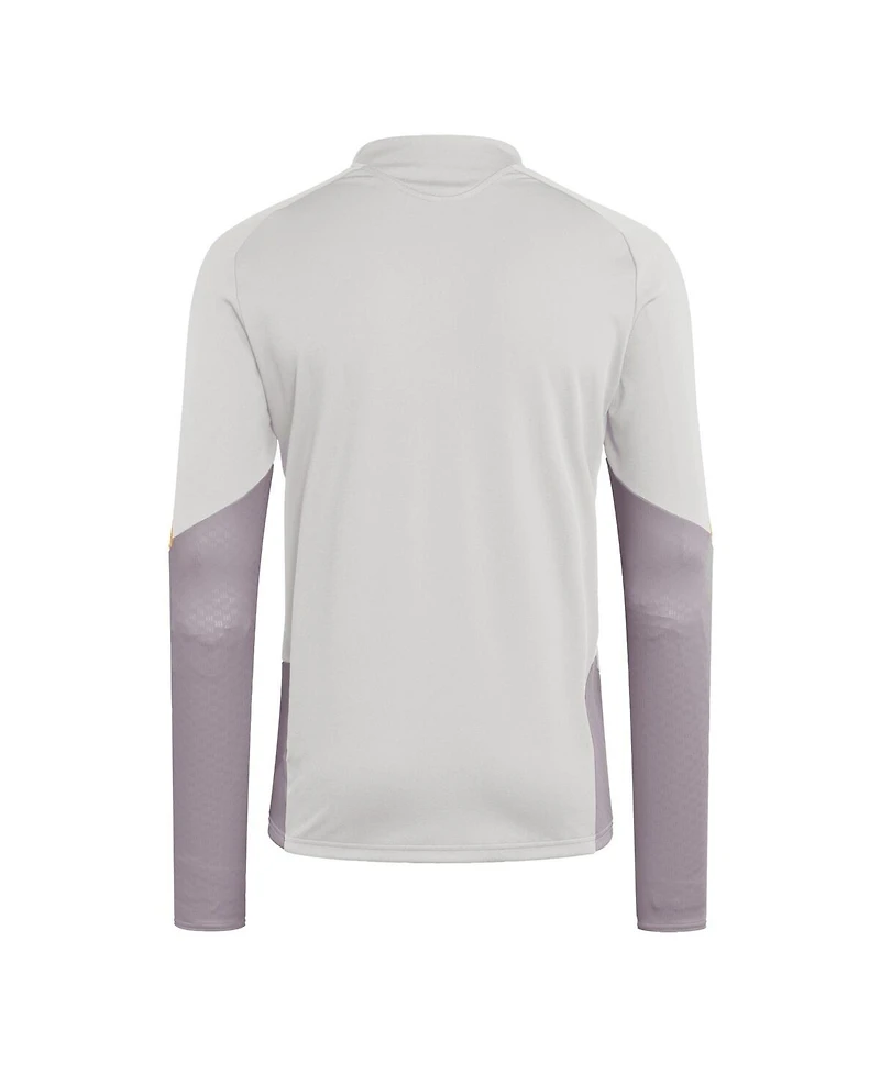Adidas Men's Silver Philadelphia Union 2026 Tiro Competition Quarter-Zip Training Sweatshirt