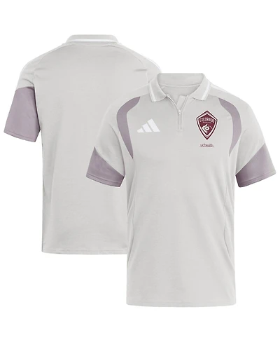 Adidas Men's Silver Colorado Rapids 2026 Tiro Competition Polo Shirt