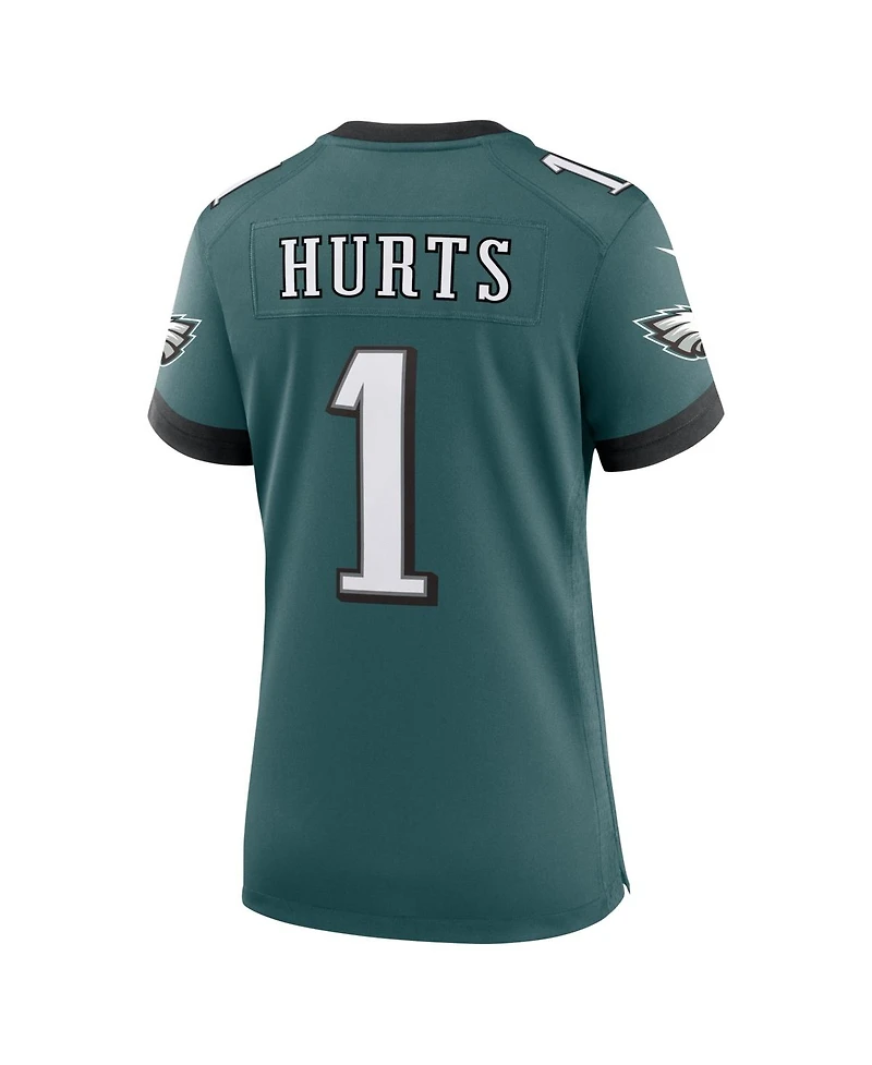 Nike Women's Jalen Hurts Midnight Green Philadelphia Eagles Team Game Jersey